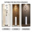 Ornement de sol moderne en pin avec améthyste, 118 cm (46,46 po)-1458016283