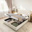 Antoinet Upholstered Single (3') Velvet Bed-1483230131