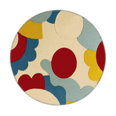 Bubbly Zest Indoor And Outdoor Area Rug