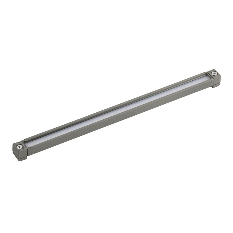 Barre d'éclairage DEL sous l'armoire 12 po, Gris