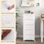 Inbox Zero 1 Pcs 6-drawer Plastic Rolling Storage Cart With 4 Universal Wheels Dresser Cabinet