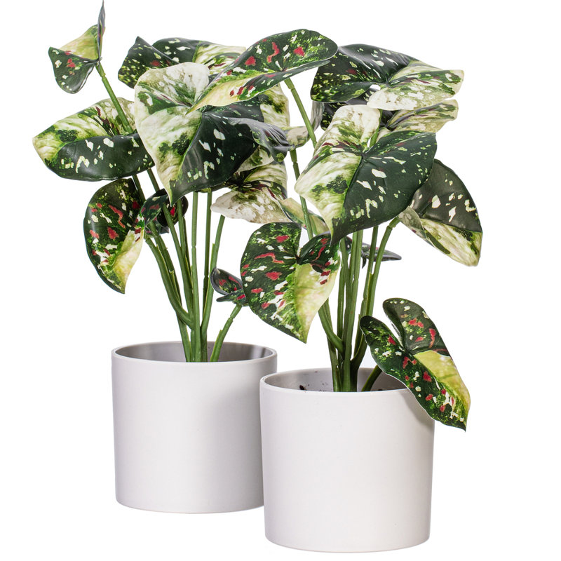 11.5'' Faux Plant in Pot, Green