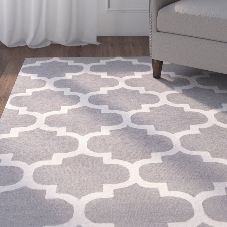 Blaisdell Wool Geometric Indoor Rug