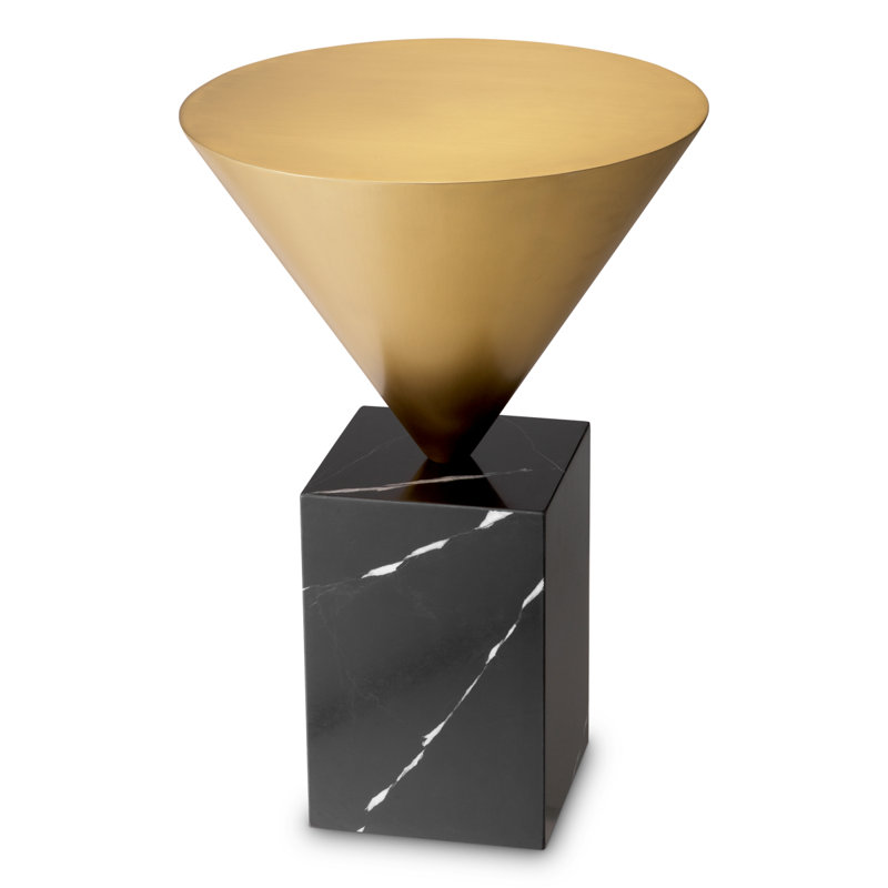 Side Table Nota Black Marble