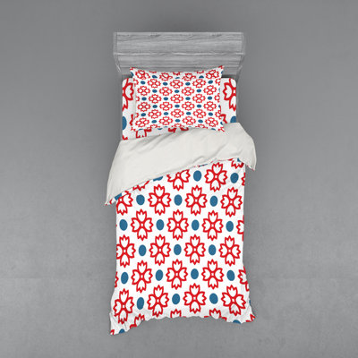 Farmhouse / Country Floral Duvet Cover