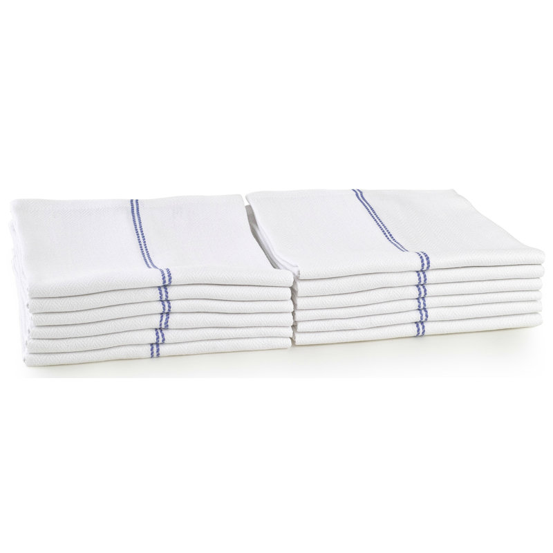 Cotton Striped Square Napkin