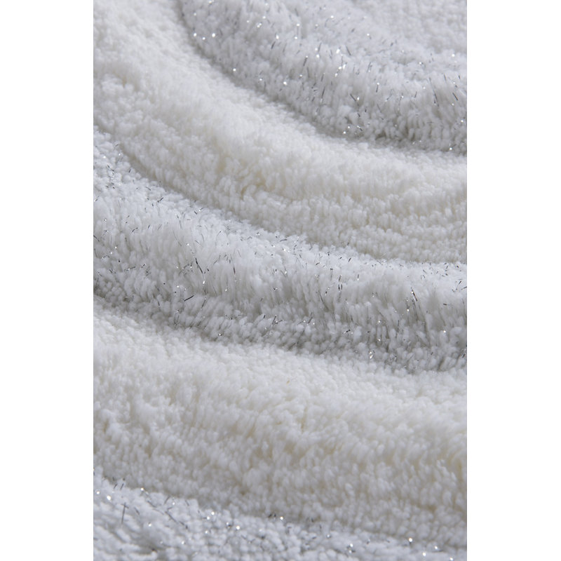 Tapis pour salle de bain Marmaduke, Blanc
