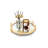 Sahani Glass Decorative Tray