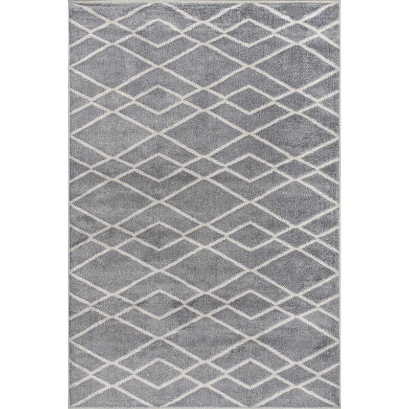 Tapis à losanges Hollie, Rectangle 9 pi x 12 pi