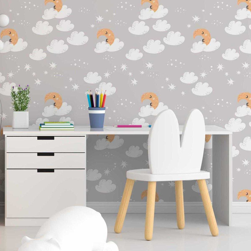 Rouleau de papier peint adhésif L 126 po x l 24 po Aynat