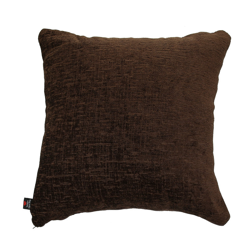 Ambrose Square Cushion, 55 x 55cm, Brown