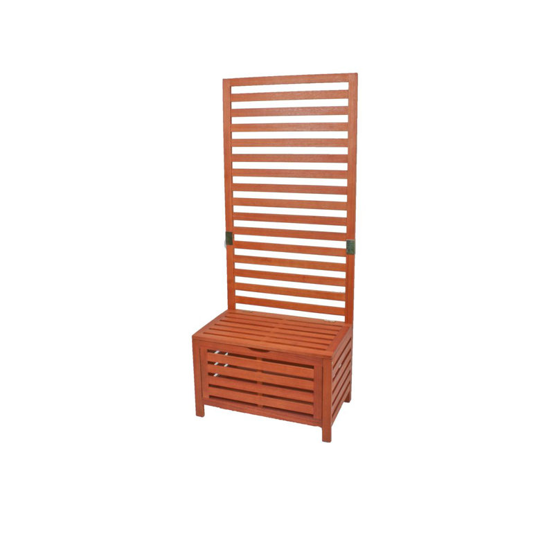 Syble Solid Wood Eucalyptus Outdoor Bench