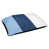 Bleu clair / bleu marine / blanc