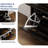 Hidden Shoe Cabinet With 3 Flip Drop-Down Door White & Oak-1894525356