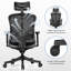 Chaise de travail en filet Aidah