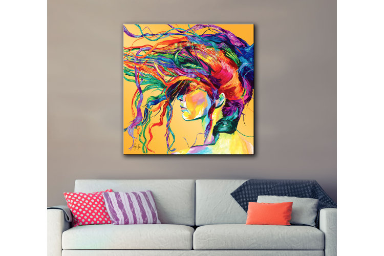 'Windswept Print on Canvas' by Linzi Lynn - Print on Canvas