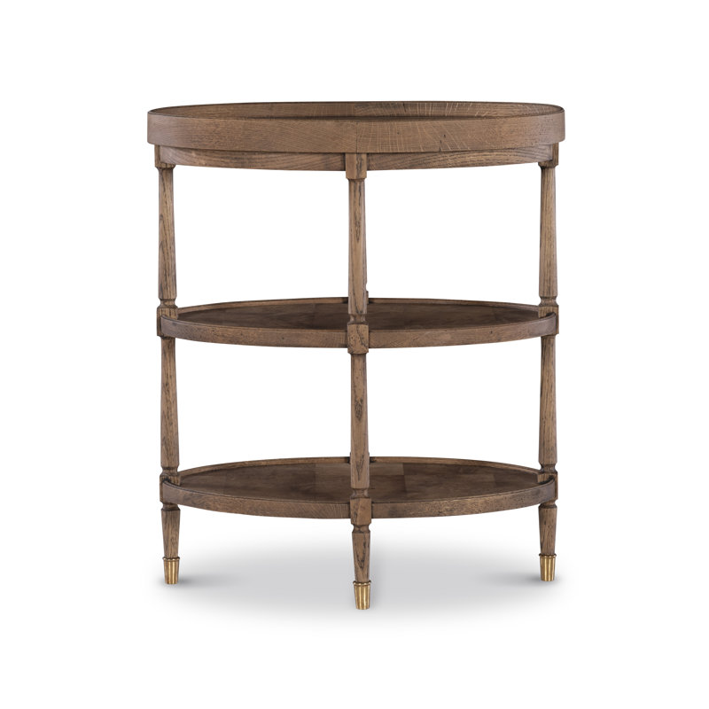 Andrews Chairside Table - Weathered