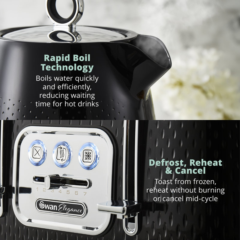 Swan Elegance 1.7L Electric Tea Kettle