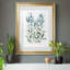 Delicate Blue Botanical II - peinture encadrée-107982828-107982835