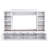 Farmhouse 4-Piece Entertainment Wall Unit Set with Bookshelf for TVs Up to 70", Walnut TV Stand with Adjustable Shelves, Mid-Century Large Media Console with Wine Rack for Living Room-729179671
