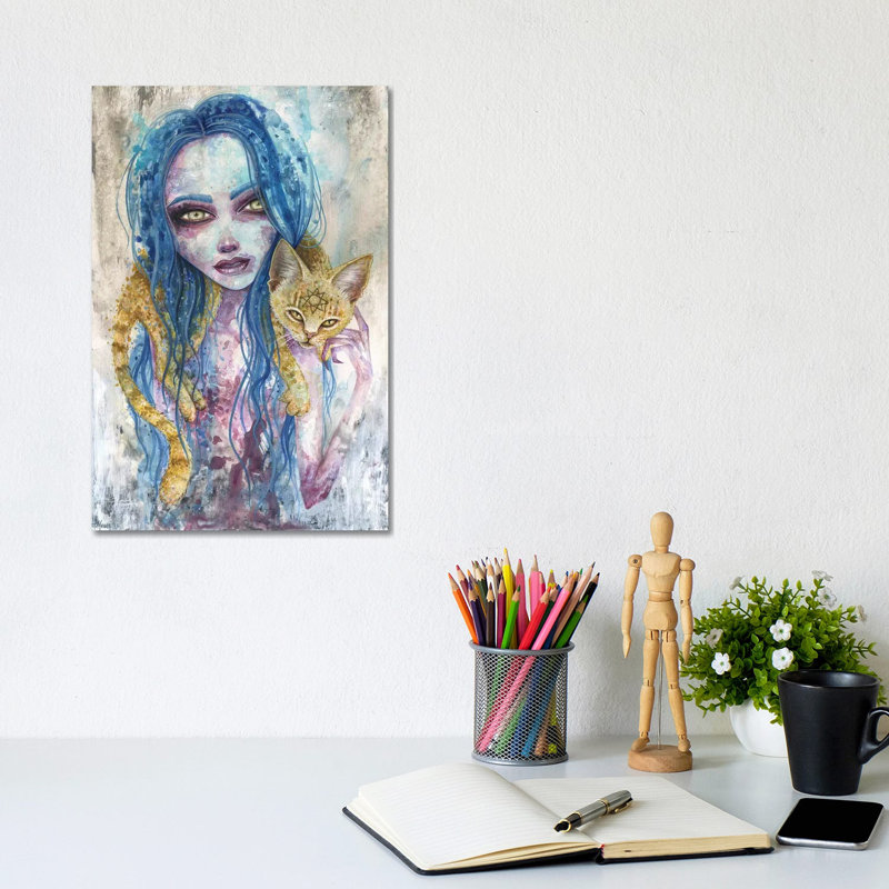 For Now We Live by Megan Majewski - Wrapped Canvas Print, 20.32 cm H x 30.48 cm W