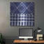 «Blue Shibori D» par Linda Woods, art mural en métal Brayden Studio®-1049821472