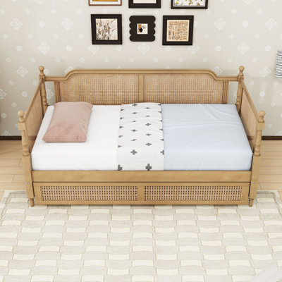 Wood Daybed with Storage Drawers