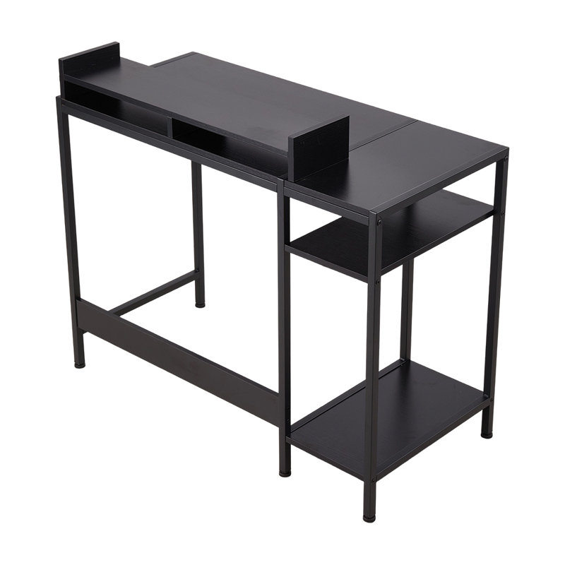 Metal Base Standing Desk, Black