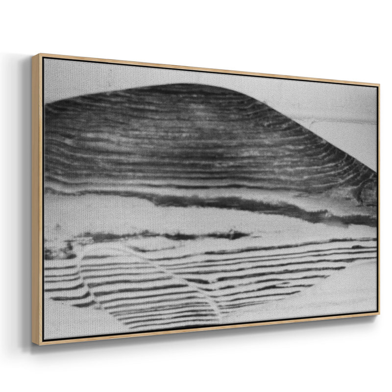 Found Textures III - Toile encadrée de qualité supérieure - prête à être accrochée, 27" H x 41" W x 2" D