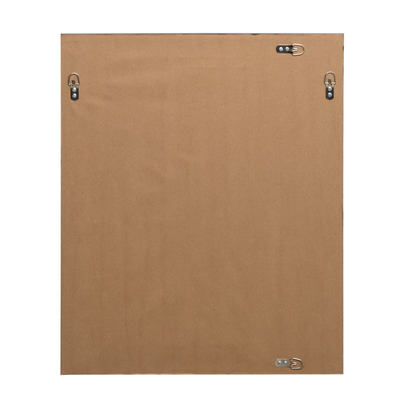 Perin Mirror, 27.5" H x 21.5" W, Gray