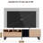 TV Stand  80'' TV With Double Storage Space, Media Console Table, Entertainment Center With Drop Down Door  , , Home Theatre-915312898
