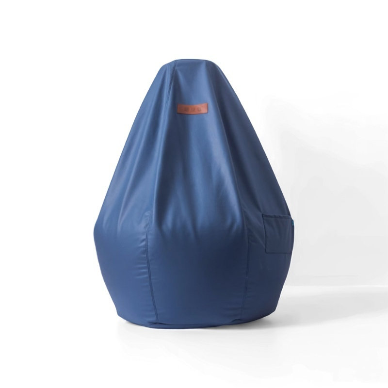 Canapé Vintage, Similicuir bleu