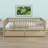 Daybed Bed With Two Drawers