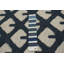 Kilim bleu marine foncé Jennabel 4 pi 11 po x 7 pi 11 po