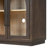 4-Door Large Storage Sideboard Buffet Cabinet With Glass Doors, Arched Cabinet With Adjustable Shelves-362886019