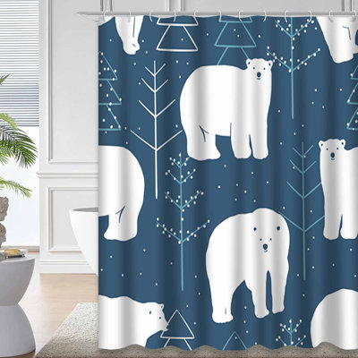 Rideau de douche Christmas Winter