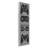Video Game Controller Shapes Distressed Vintage Grey