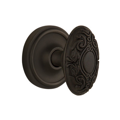 Classic Rosette with Victorian Door Knob