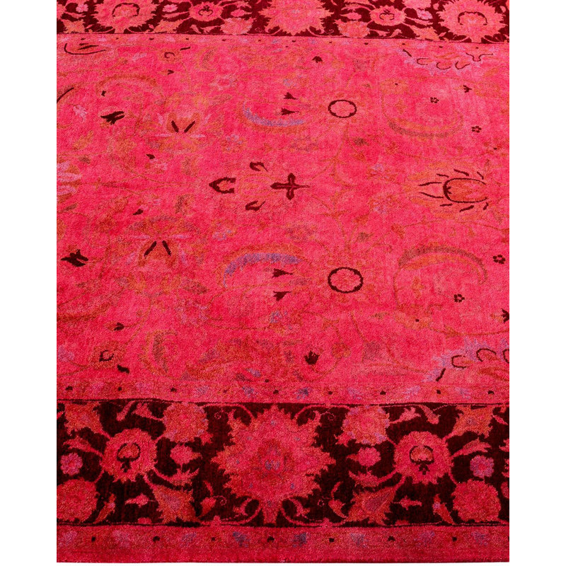 Yahaira One-of-a-Kind 4' 8" X 7' 10" Hand Knotted Area Rug