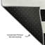 Tapis noir Cerrito AMF528 lavable à la machine de qualité supérieure Cerrito-103946953