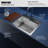Elite Workstation 25'' L Drop-In Single Bowl Stainless Steel Kitchen Sink