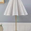 Lampe de table d'appoint à contrôle de prise et à intensité variable avec prise de courant dorée Voir ci-dessous