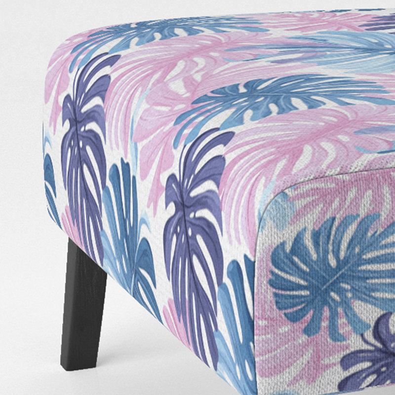 Fauteuil de chambre tropical pour filles Tropical, Pantoufle sans accoudoirs