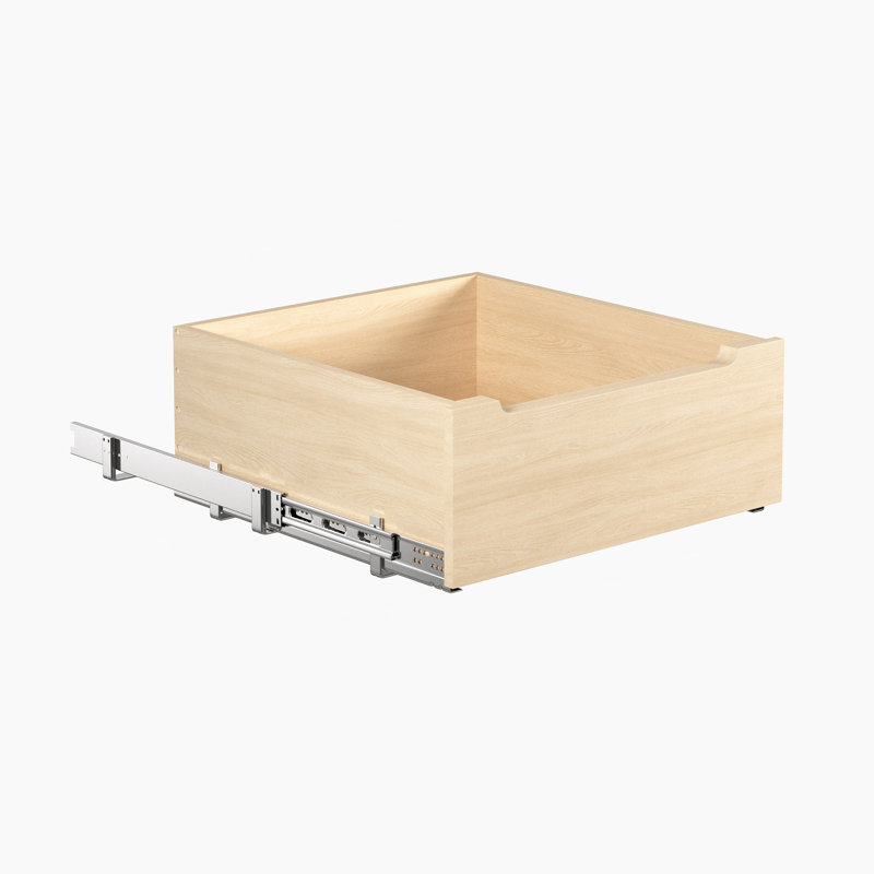 Tiroir de cuisine en bois, H 8 po x l 19,50 po x P 21 po