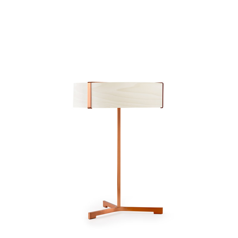 Thesis LED Table Lamp, Ivory White, Matte Black