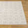 Modern Geometric Grid Area Rug
