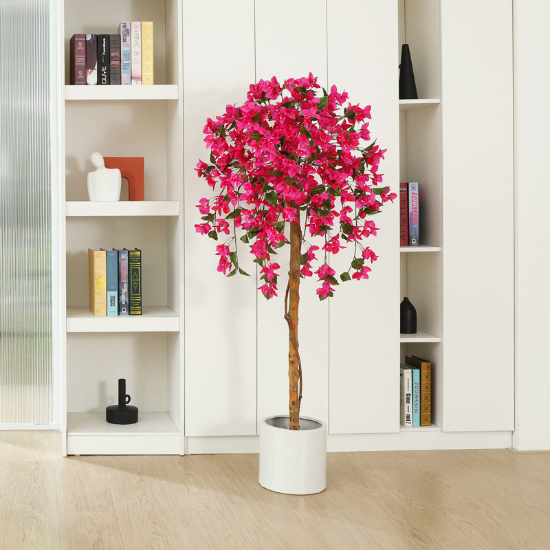 Rotonya Faux Tree, 150cm H x 17.5cm W x 17.5cm D