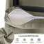 2-Piece 90" Upholstered L-Shaped Fabric Linen Corner Sofa-2010216025