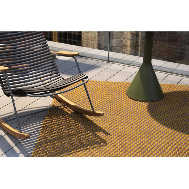 Lace Area Rug in Mustard Taupe, Rectangle 8'2" x 11'6"