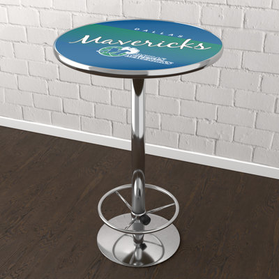 Round Metal Base Dining Table